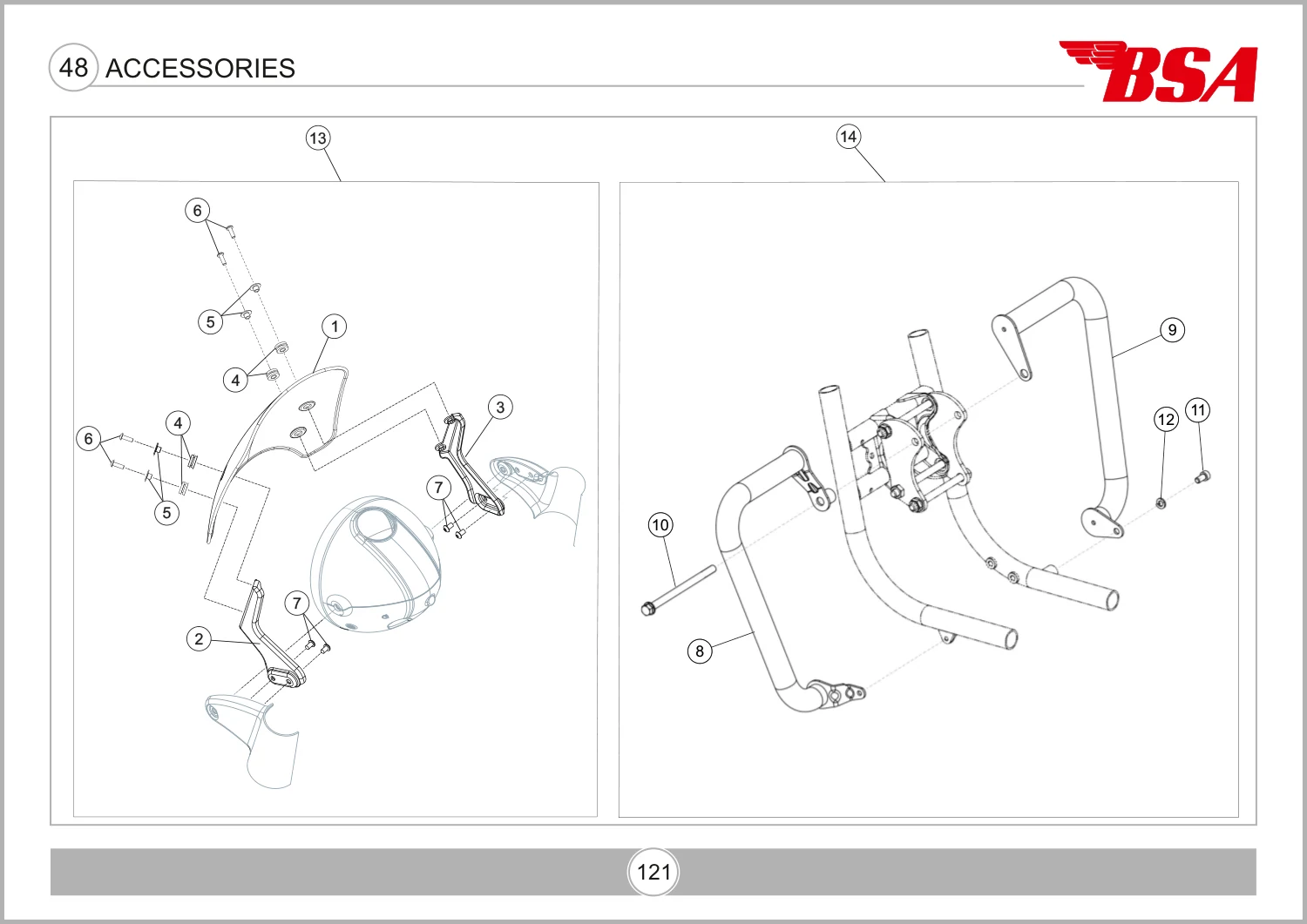Accessories drawing
