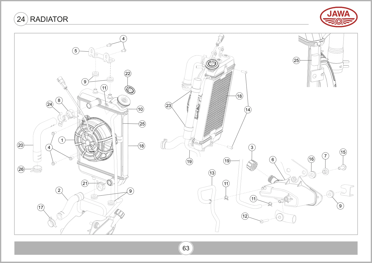 Radiator drawing