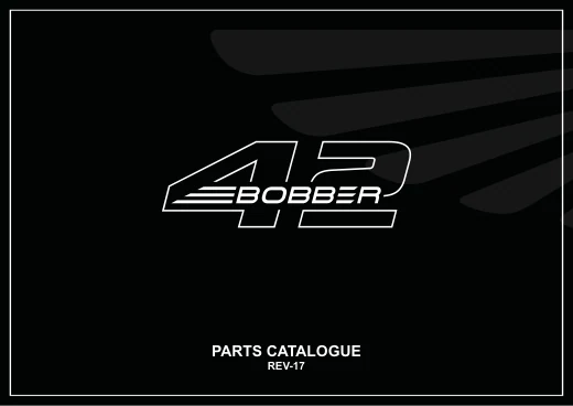 Jawa 42 Bobber catalogue cover