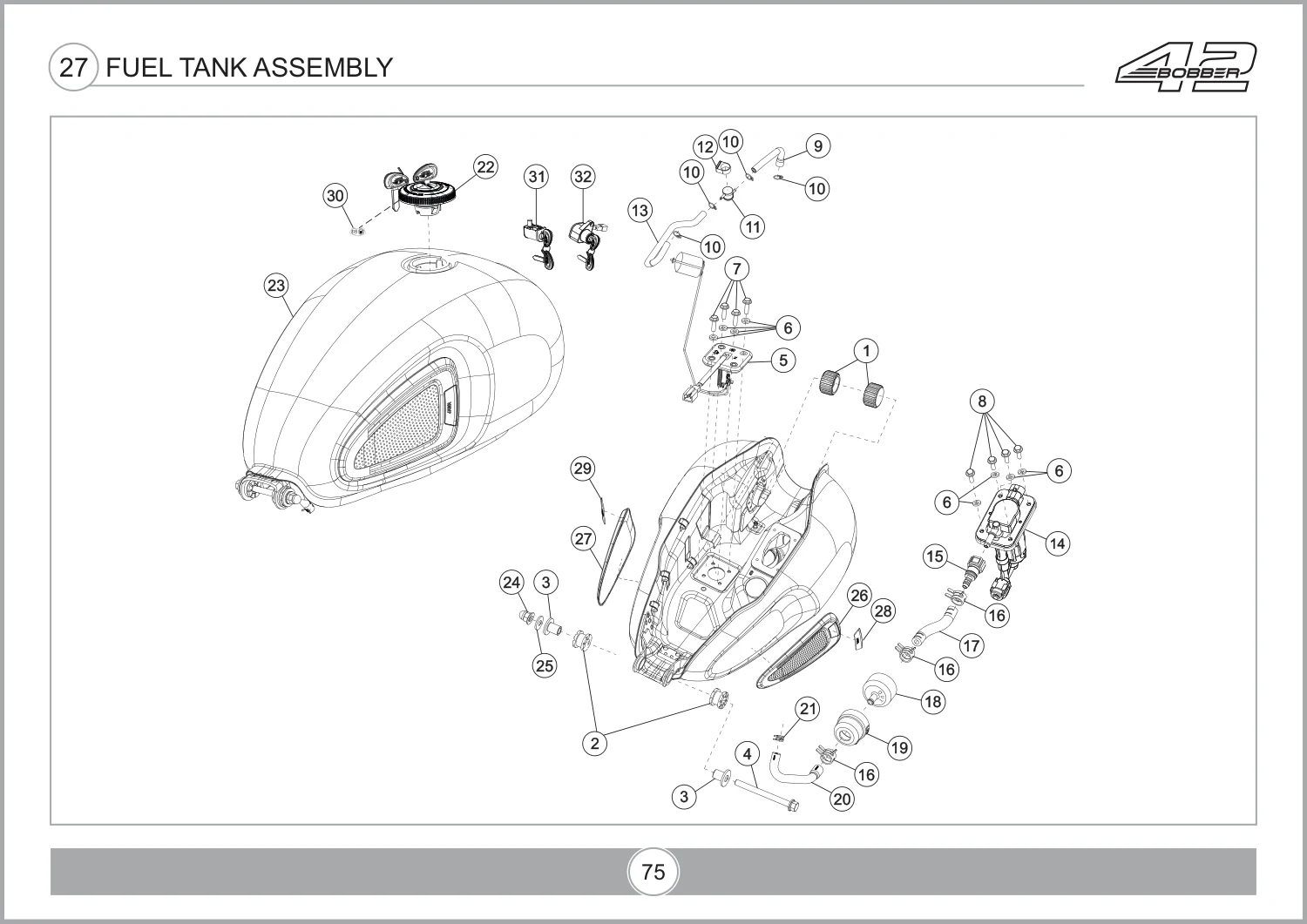 Fuel Tank Assembly drawing