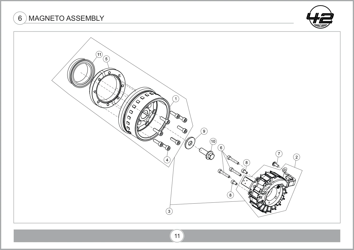 Magneto Assembly drawing