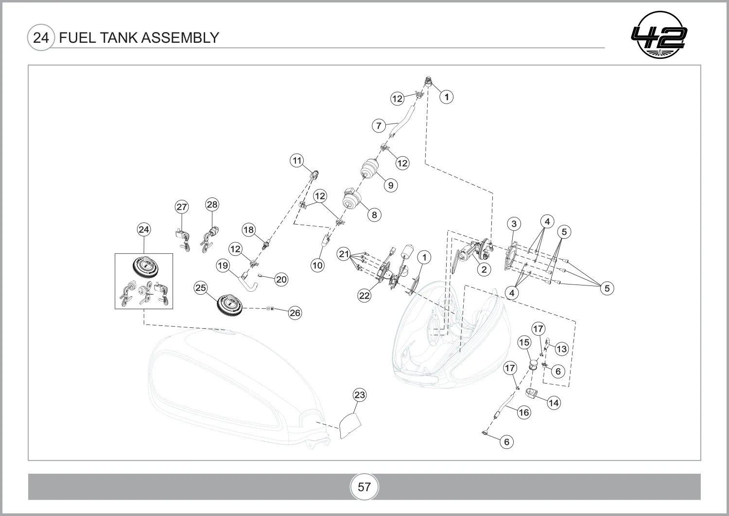 Fuel Tank Assembly drawing