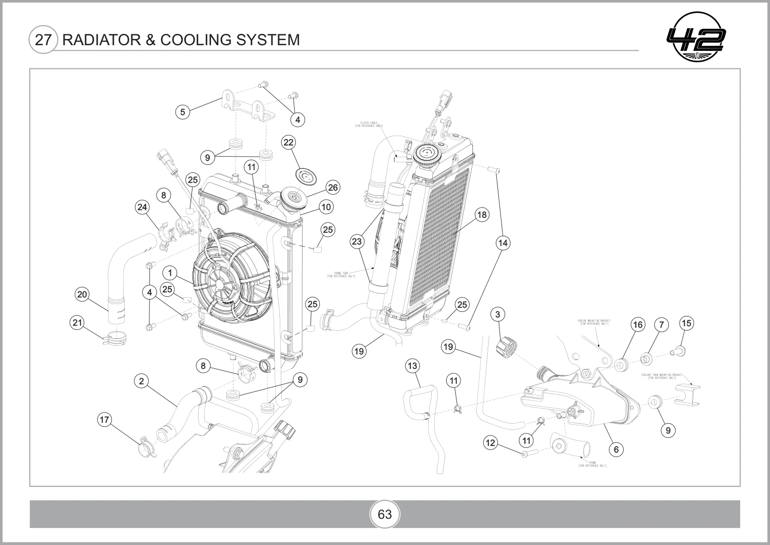 Radiator & Cooling System drawing