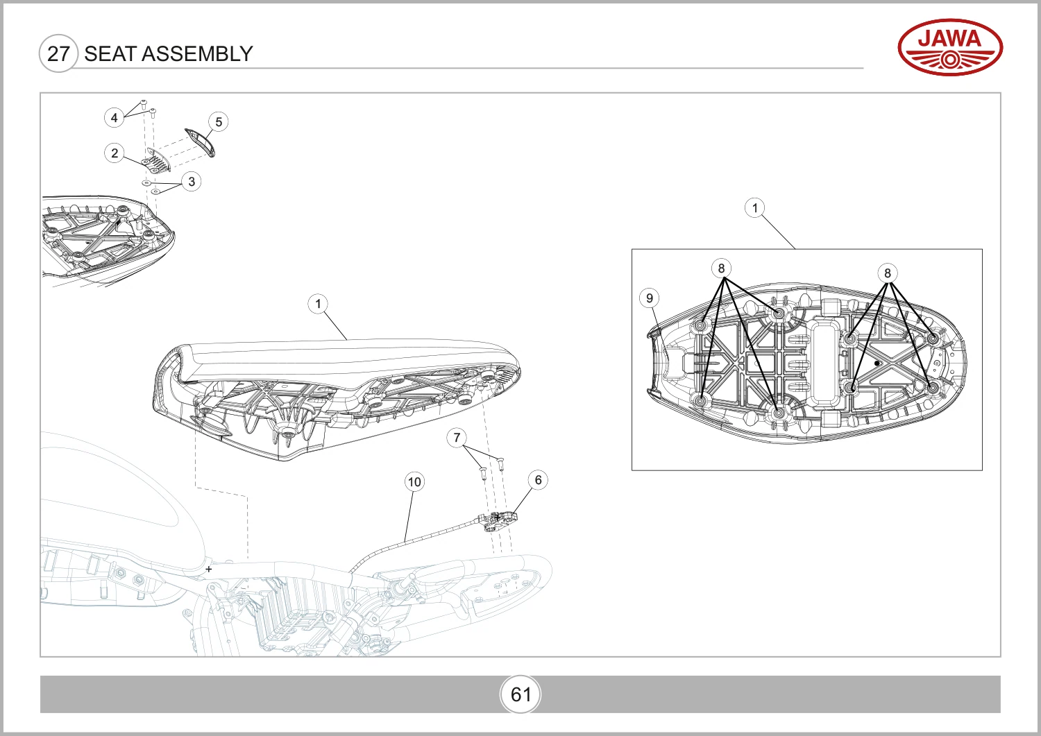 Seat Assembly drawing