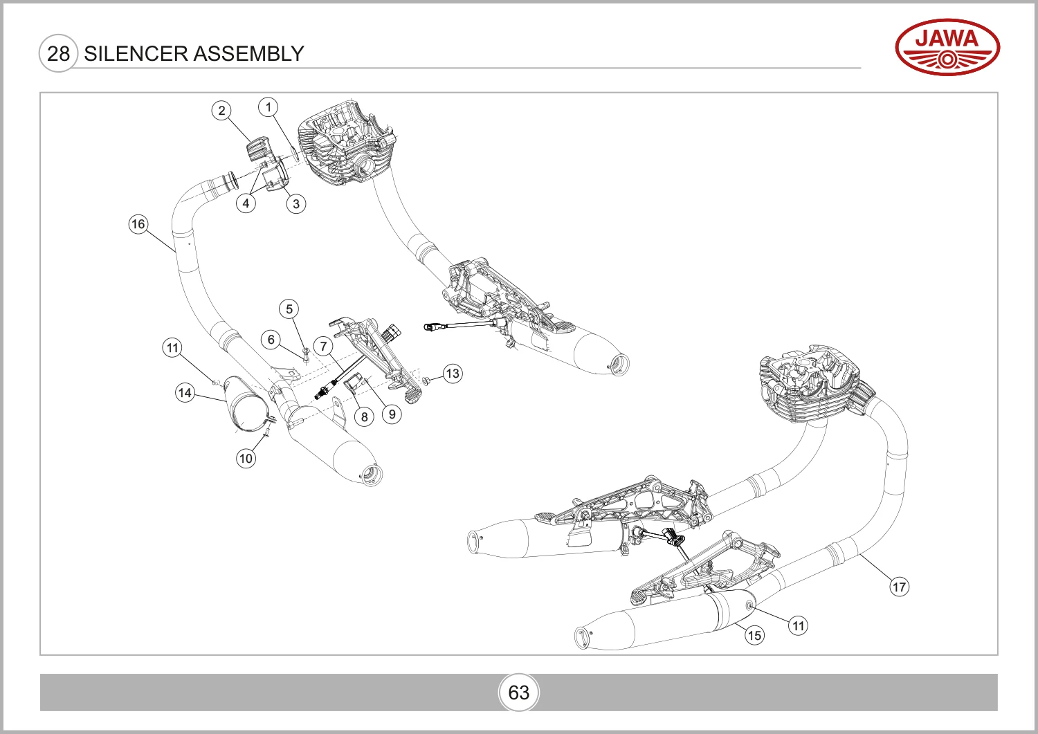 Silencer Assembly drawing