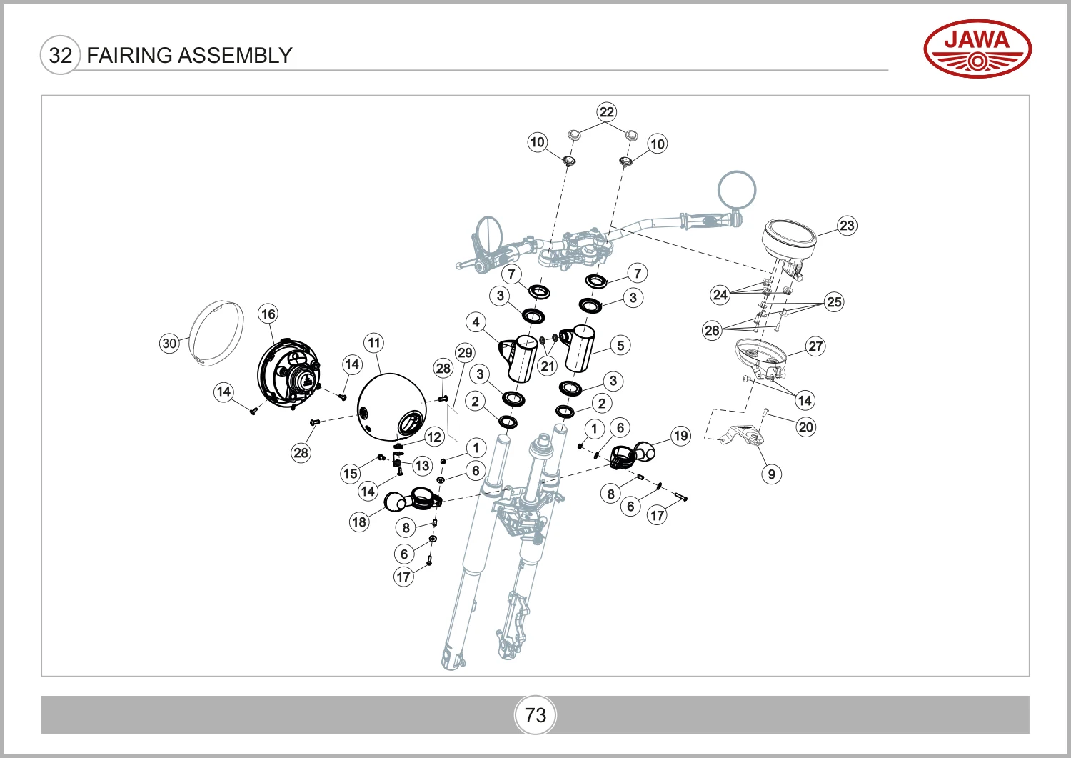Fairing Assembly drawing