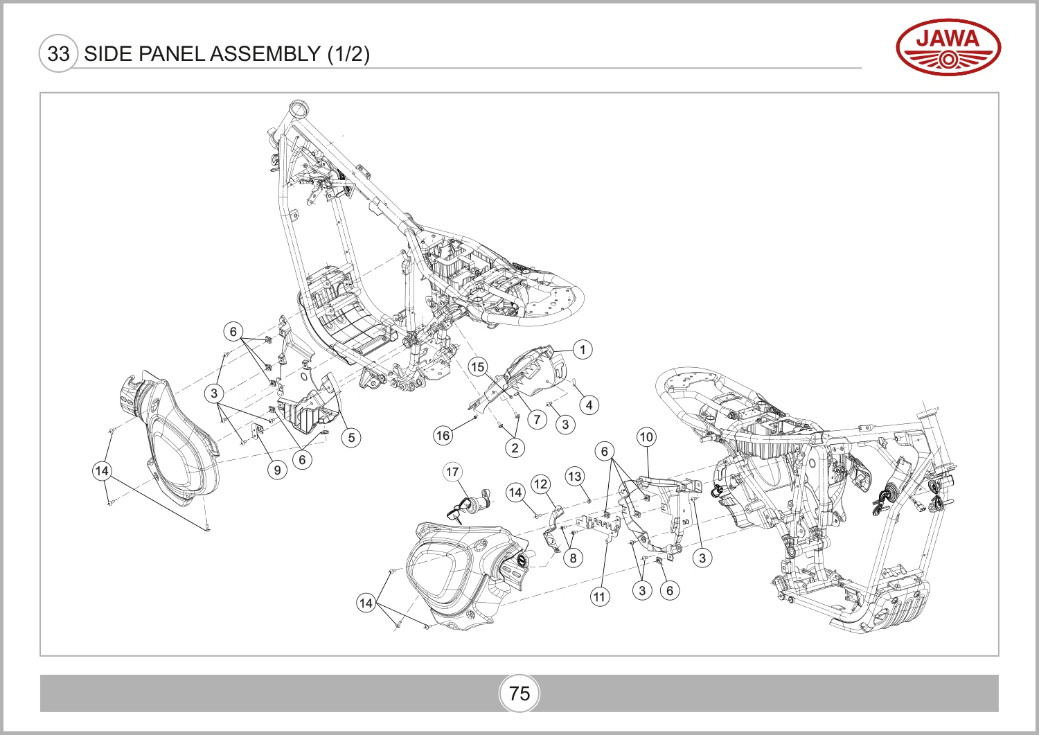 Side Panel Assembly (1/2) drawing