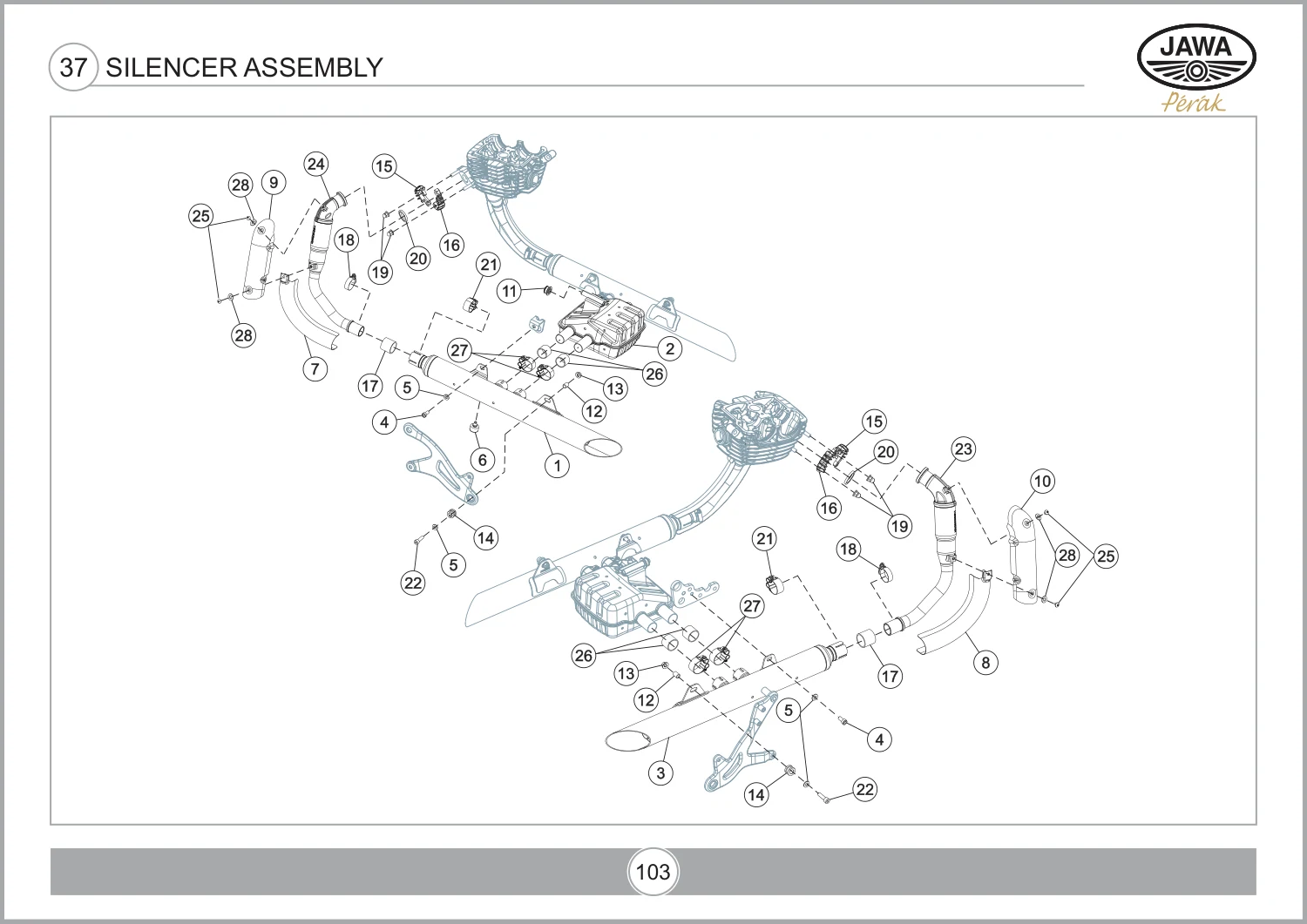 Silencer Assembly drawing