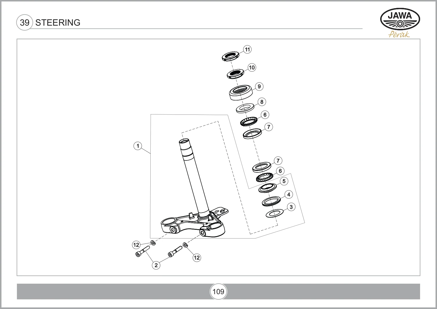 Steering drawing