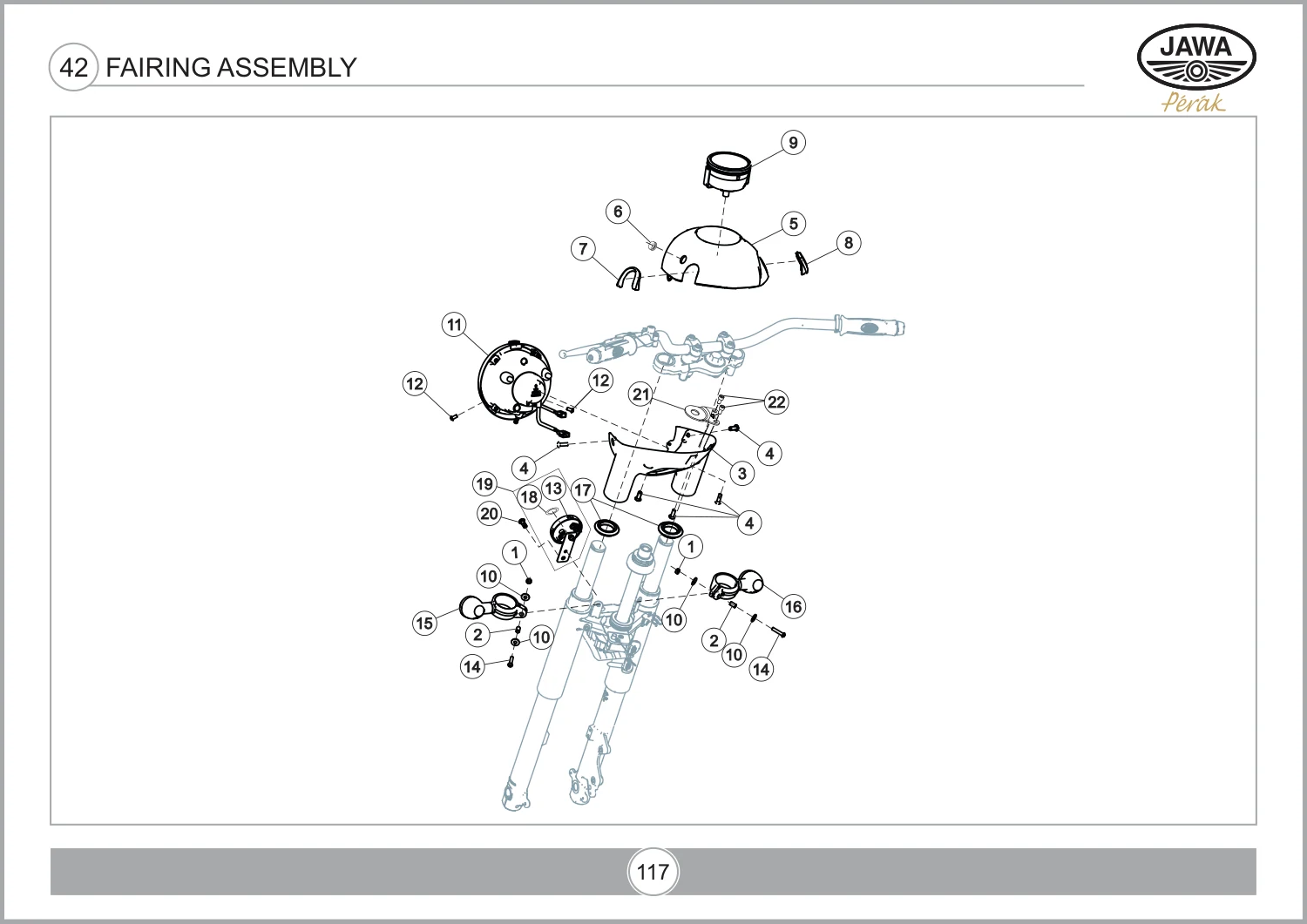 Fairing Assembly drawing