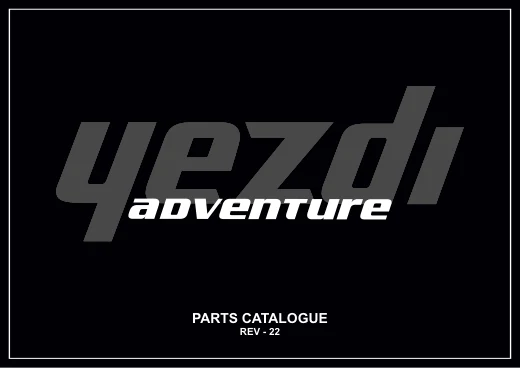 Yezdi Adventure catalogue cover