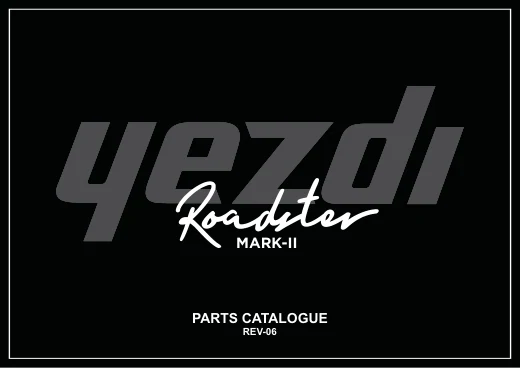 Yezdi Roadster Mark II catalogue cover