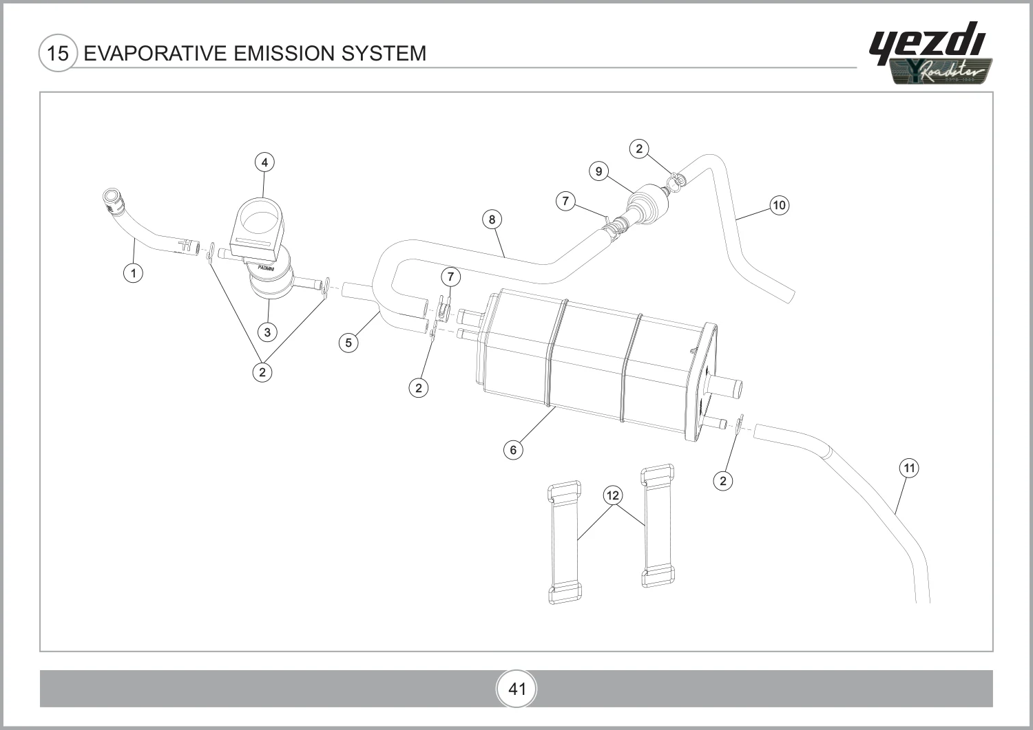 Evaporative Emission System drawing