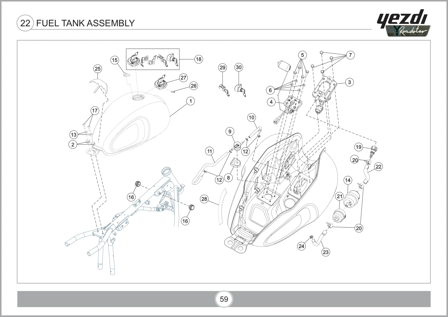 Fuel Tank Assembly drawing