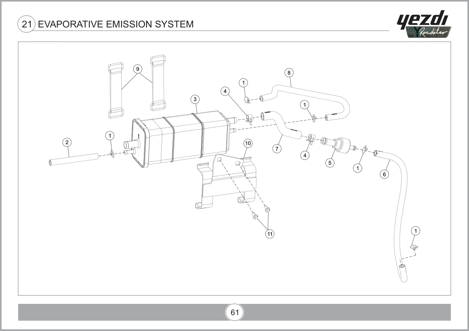 Evaporative Emission System drawing