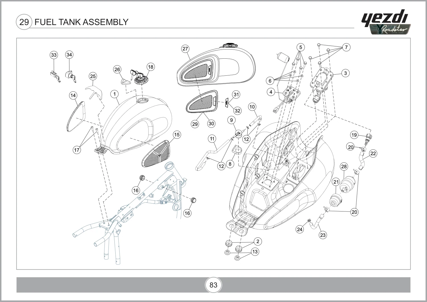 Fuel Tank Assembly drawing