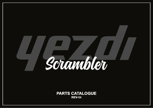 Yezdi Scrambler LWE catalogue cover
