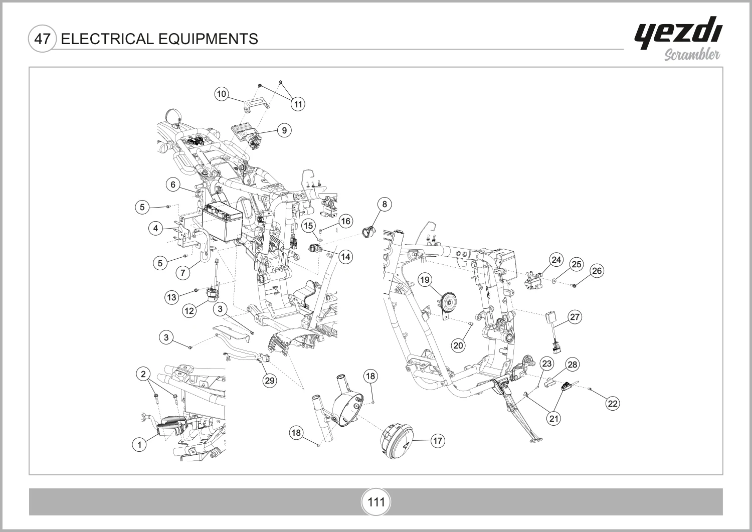 Electrical Equipments drawing