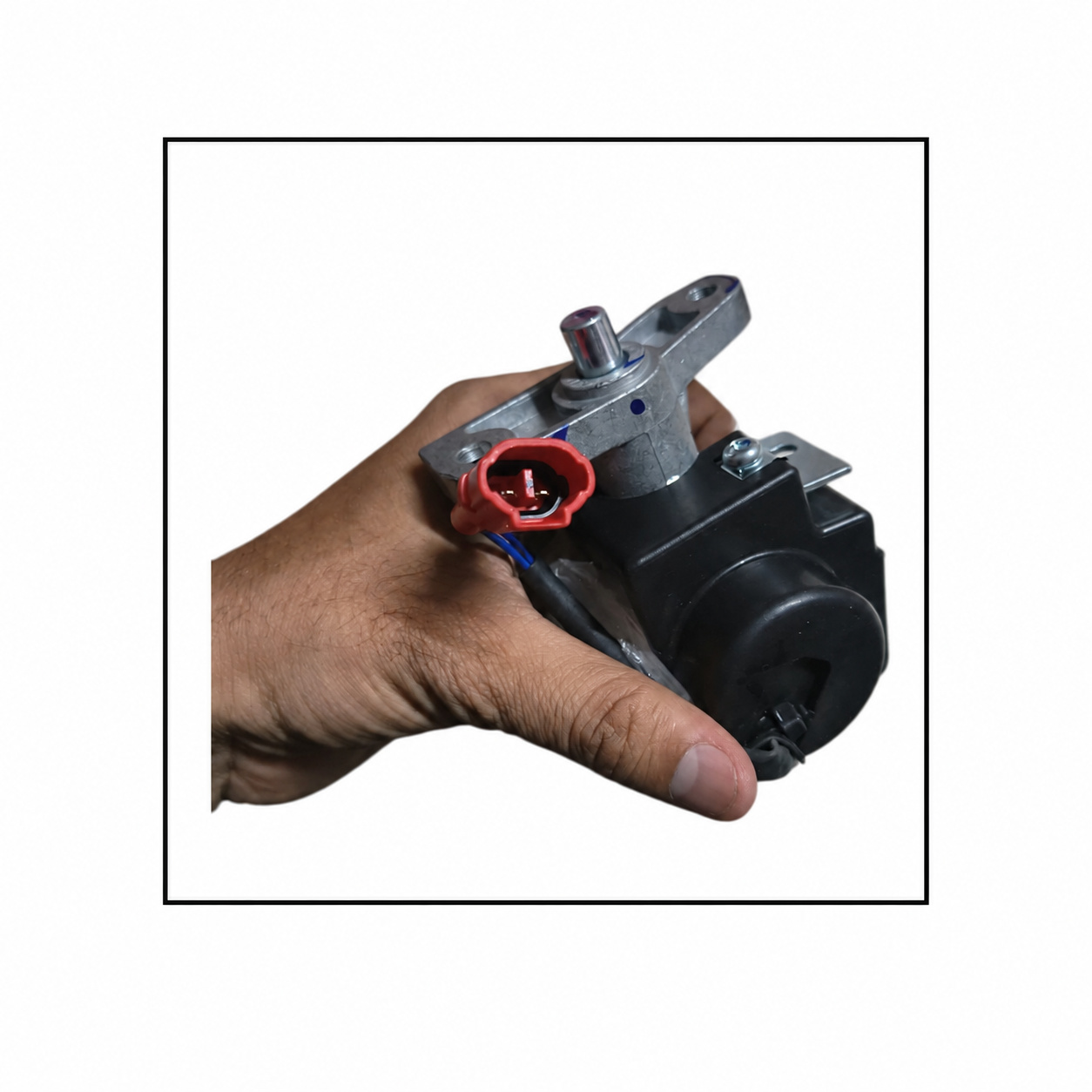 Lock Assembly with 2 Keys for Ather - Red 2-Pin Connector
