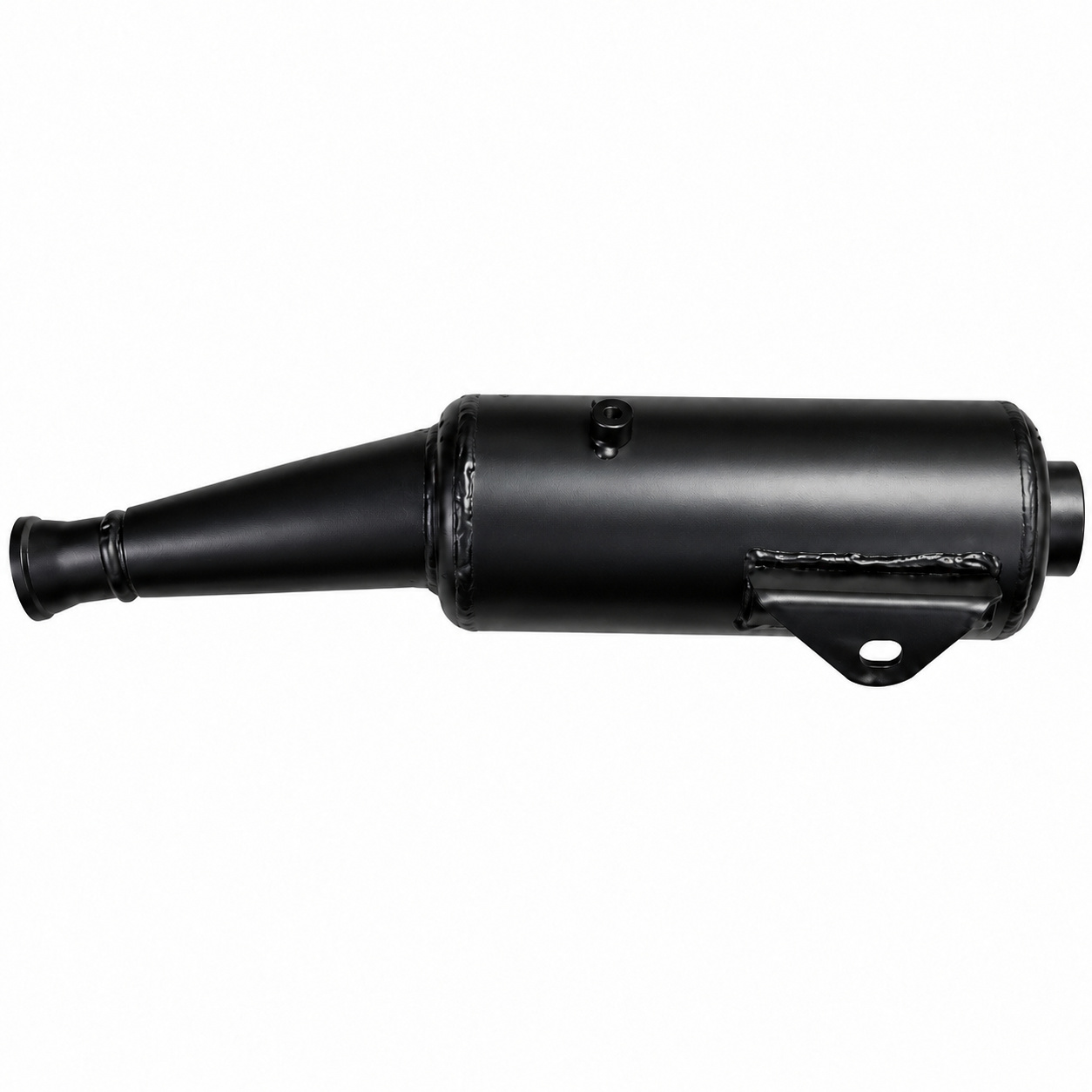 Black Silencer Unit for TVS Scooty Pep / Pep+