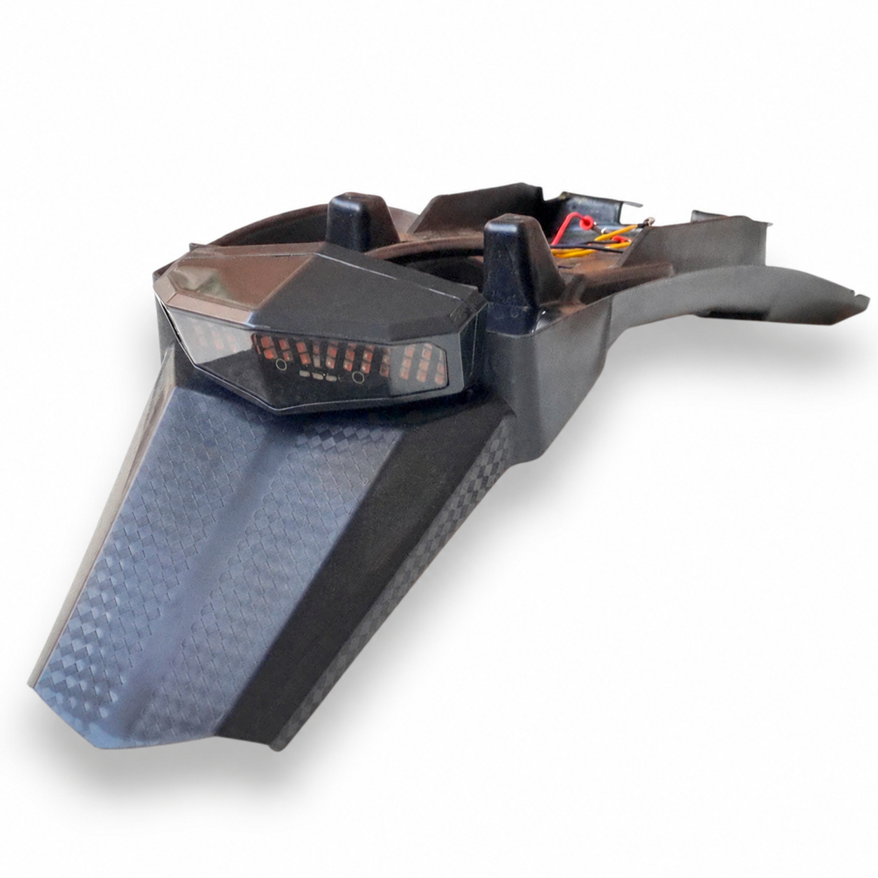 Rear Mudguard with LED Tail Light for Hero XPulse 200 / 200 4V