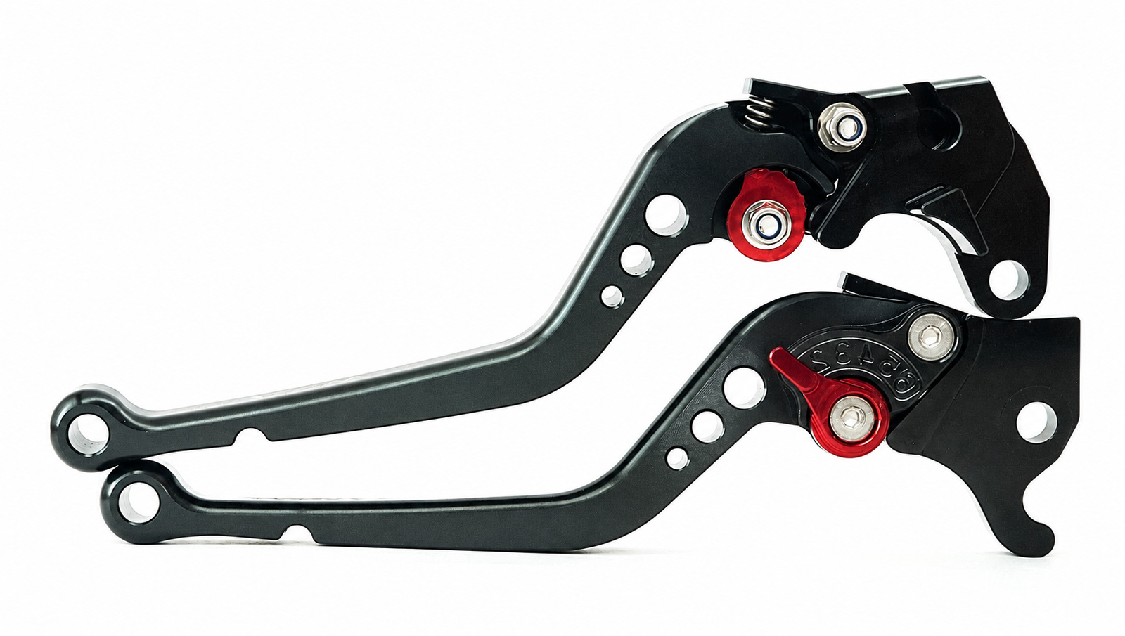 MOXI Black Adjustable Brake and Clutch Lever Pair for Yamaha R15 V1/V2
