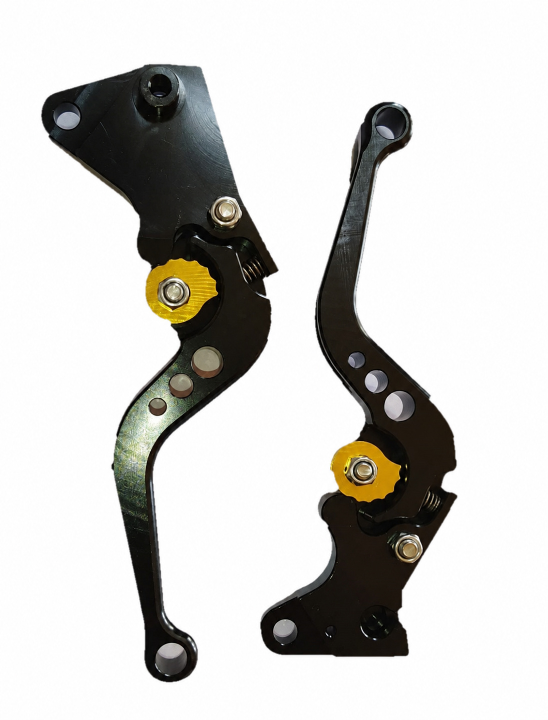 Black Adjustable Lever Pair for Honda Activa / Dio Combo-Brake Models
