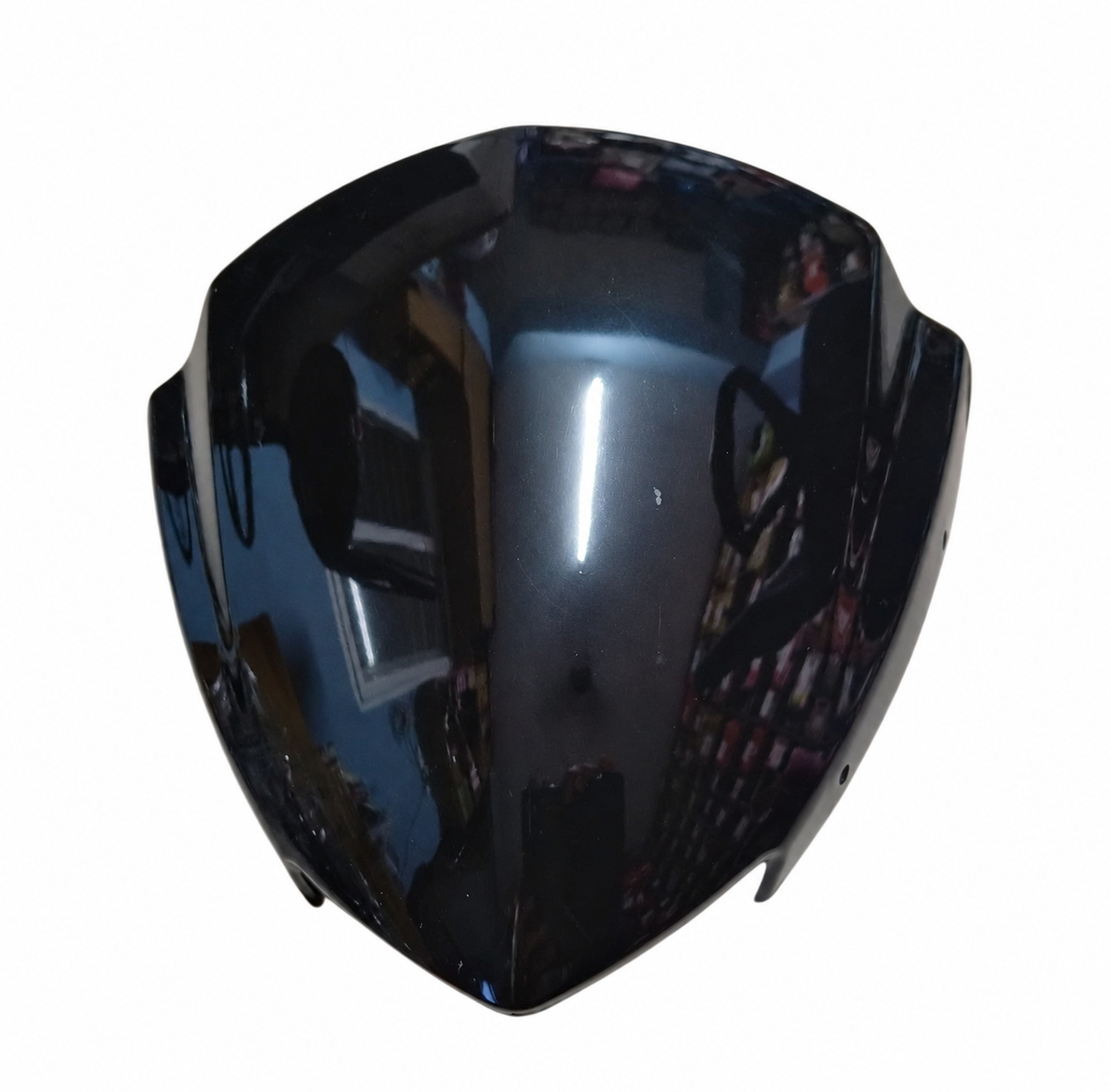 Black Short Visor for Bajaj Dominar