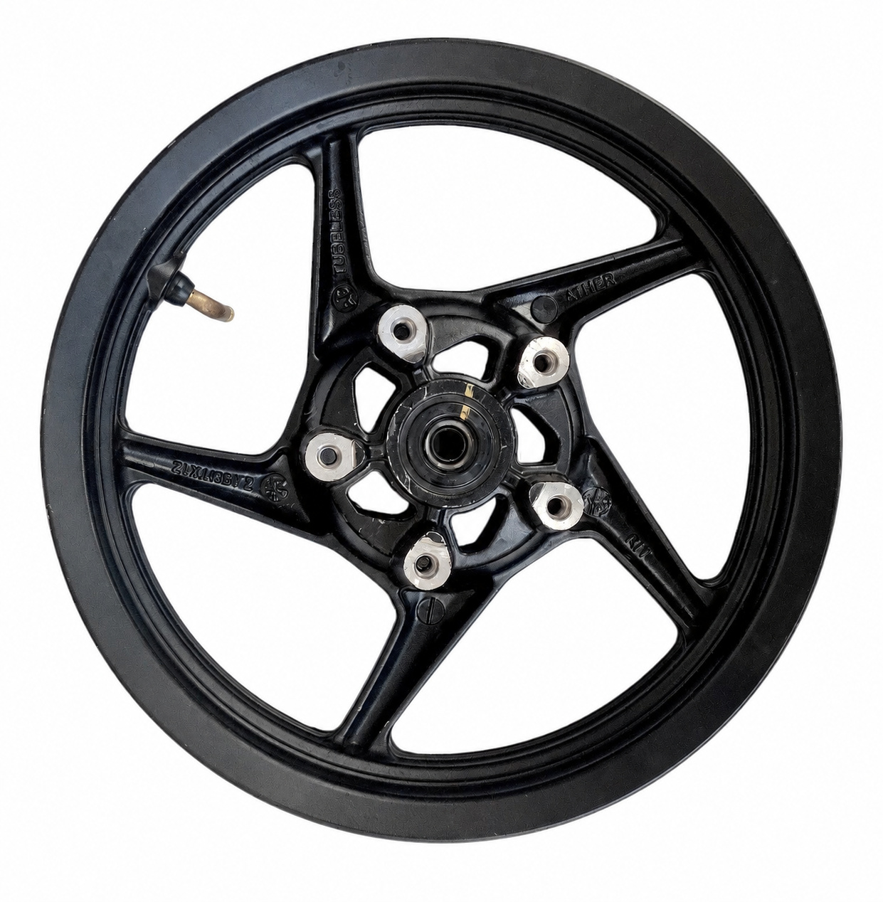 Front Alloy Wheel Rim for Ather 450 / 450 Plus / 450X / Rizta - Black