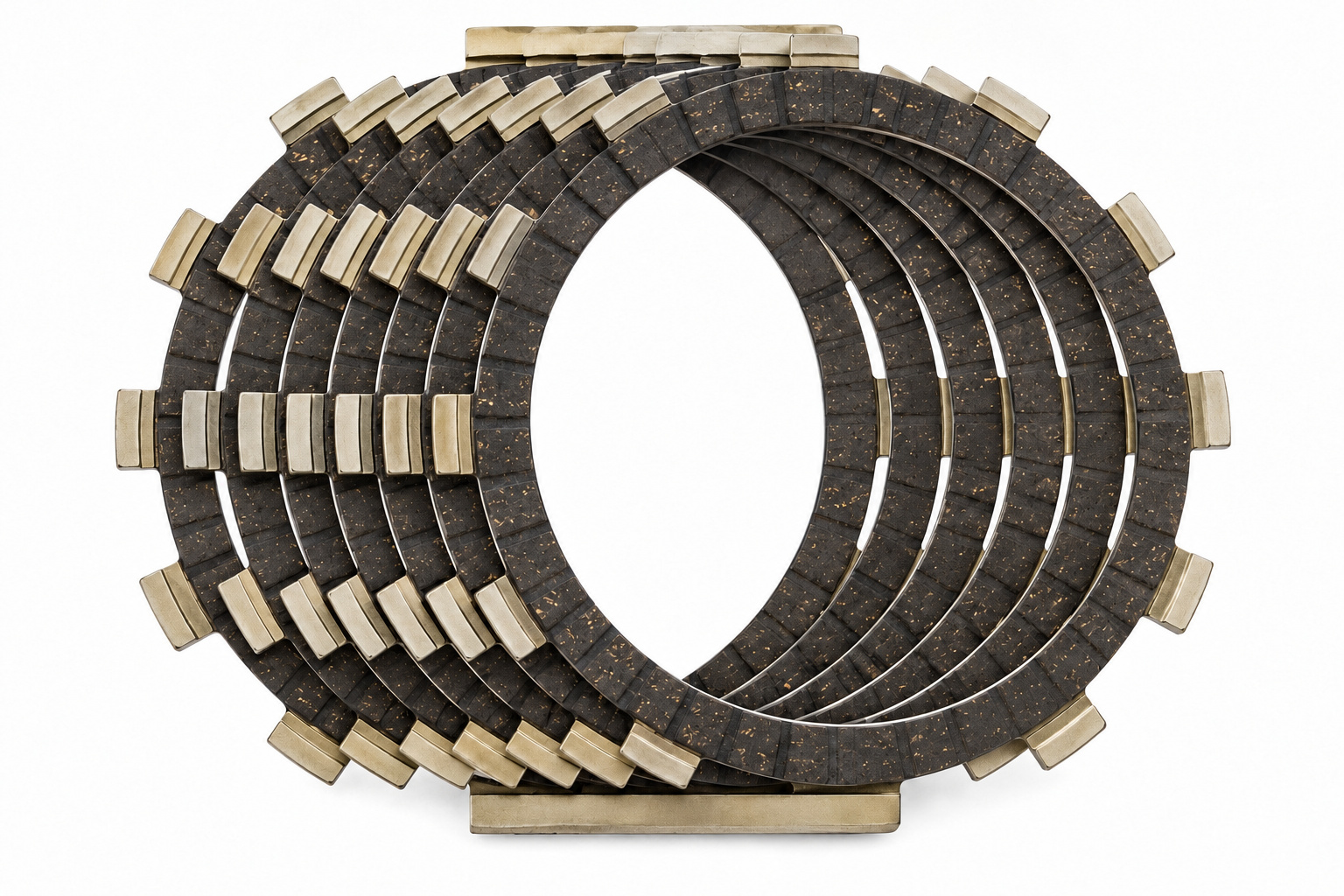 Clutch Plate Set for Yamaha RD350 - 7 Pieces