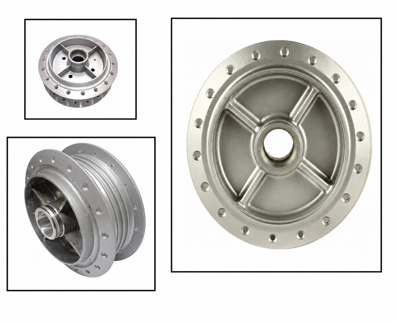 Rear Wheel Drum without Bearing for Yamaha RX100 / RXG 135