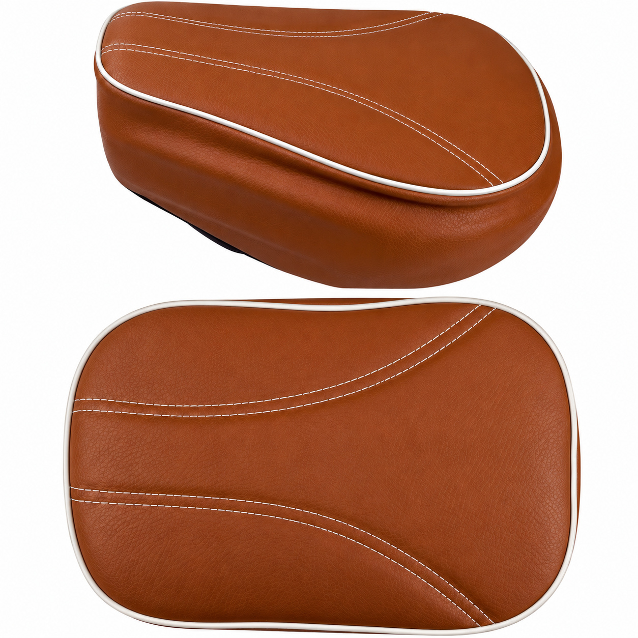Brown Seat Cover Pair for Royal Enfield Classic 350 / 500