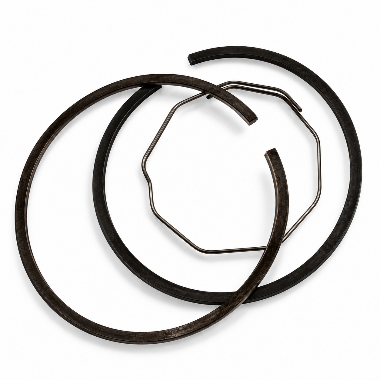 Piston Ring Pair for Yamaha RXG / RX135 (Size STD)