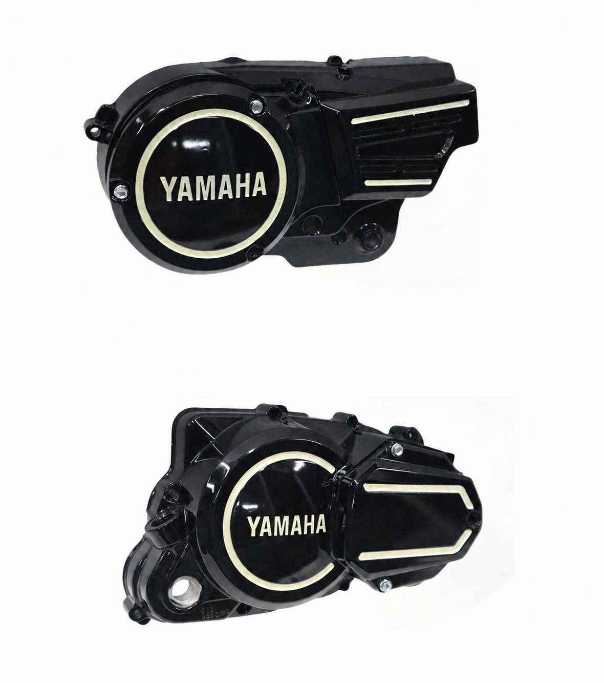 Black Engine Cover Set for Yamaha RX - 4 Pieces