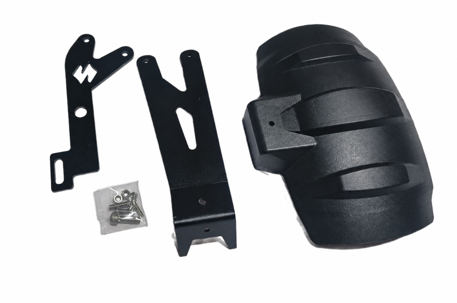 Black Rear Tyre Hugger Kit for Suzuki V-Strom
