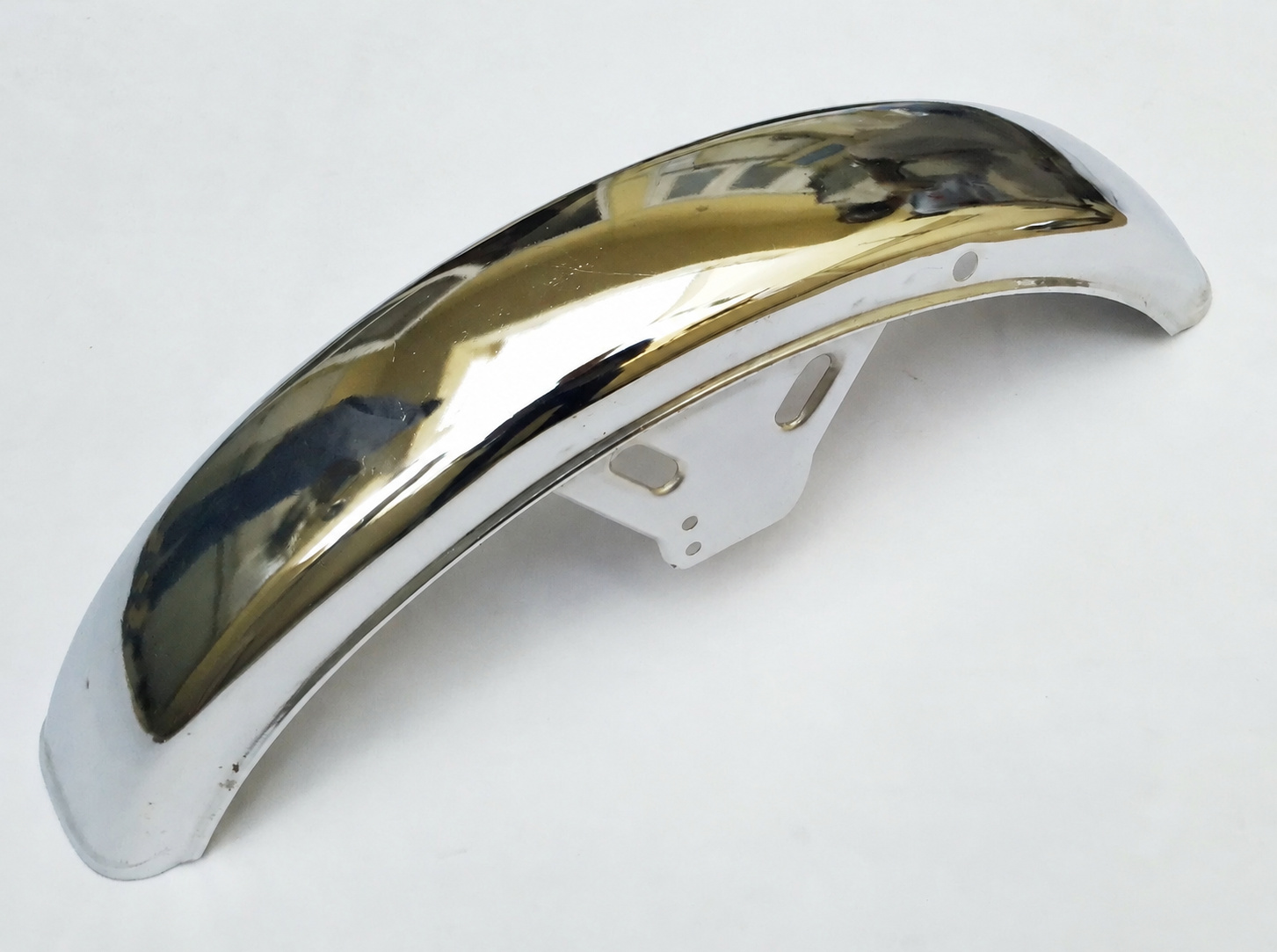 Yamaha RX100 / RX135 / 5-Speed Front Mudguard - Chrome