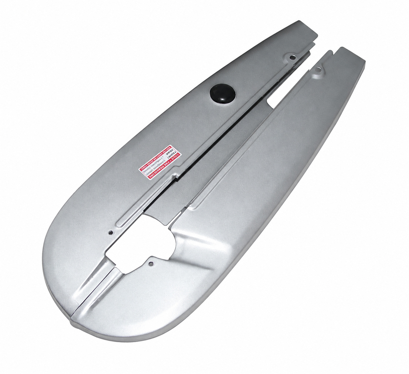 Chain Cover for Yamaha RX100 / RX135 / RXG / RXZ (Silver Finish)