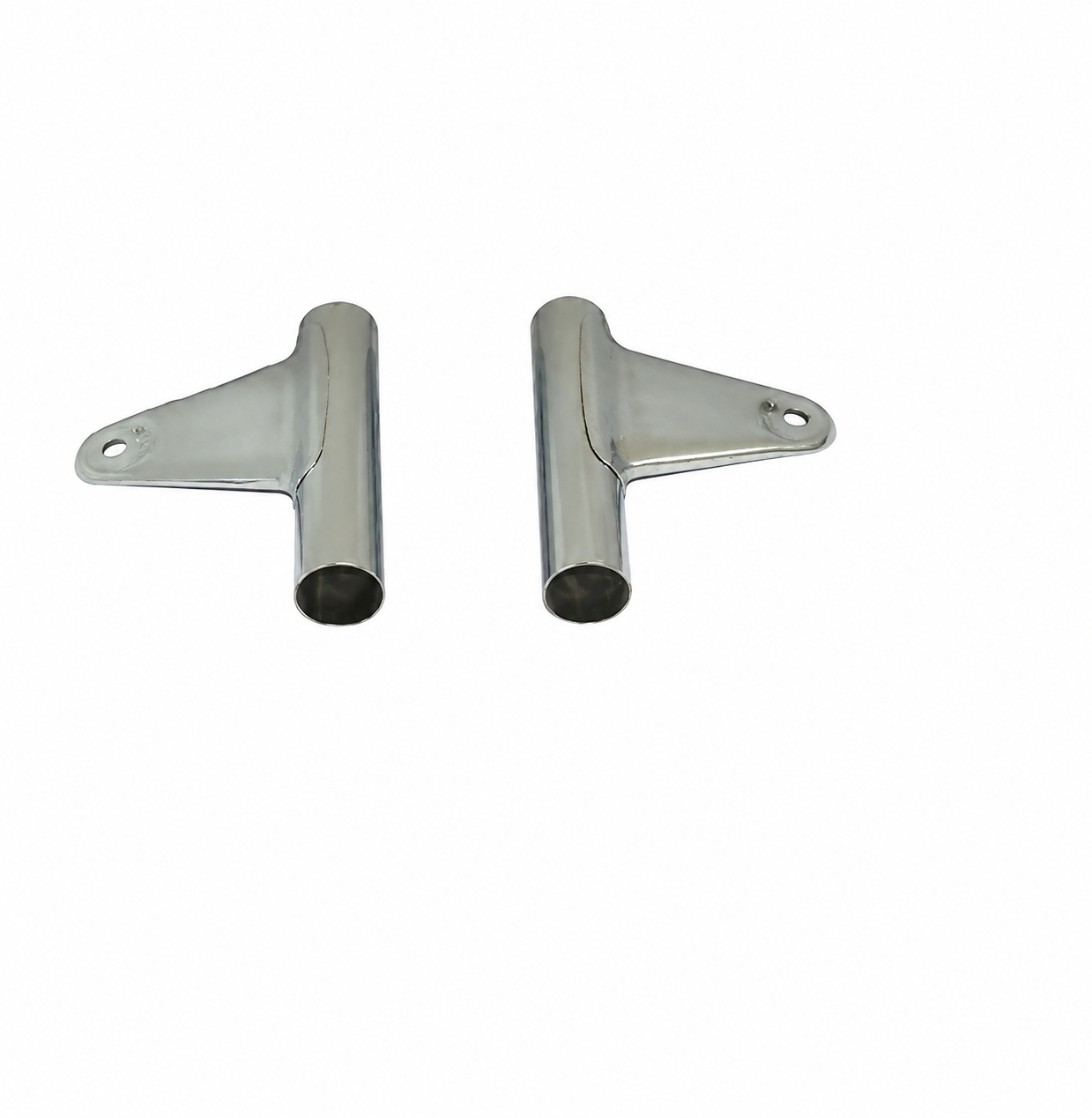 Silver Headlight Mounting Ear Pair for Yamaha RX100 / RX135