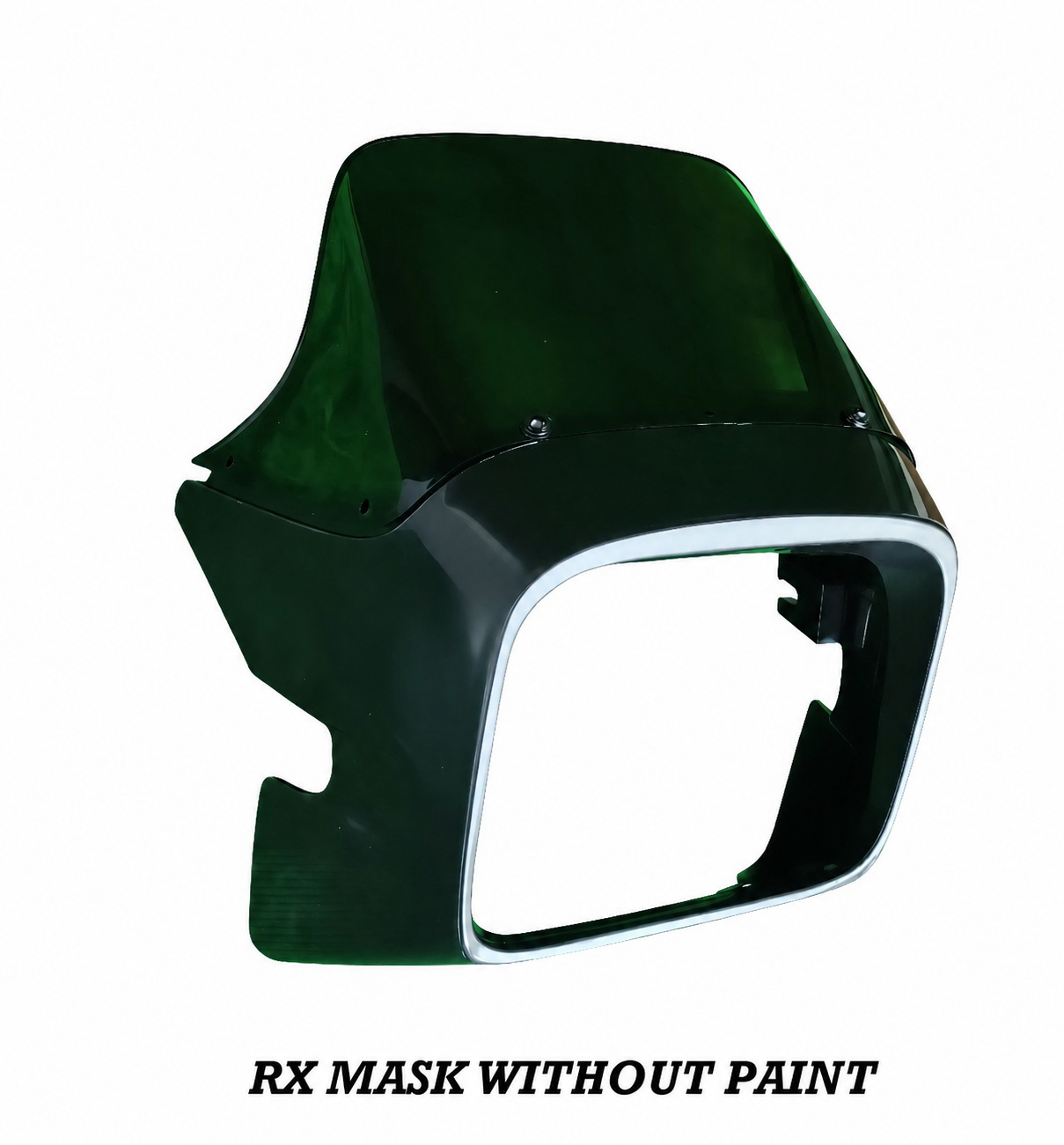 Small Unpainted Headlight Mask with Visor for Yamaha RXZ 6-Speed