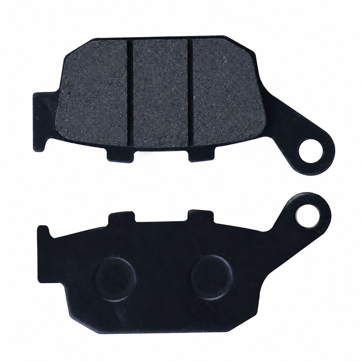 Black Rear Brake Pad Pair for Honda CBR250