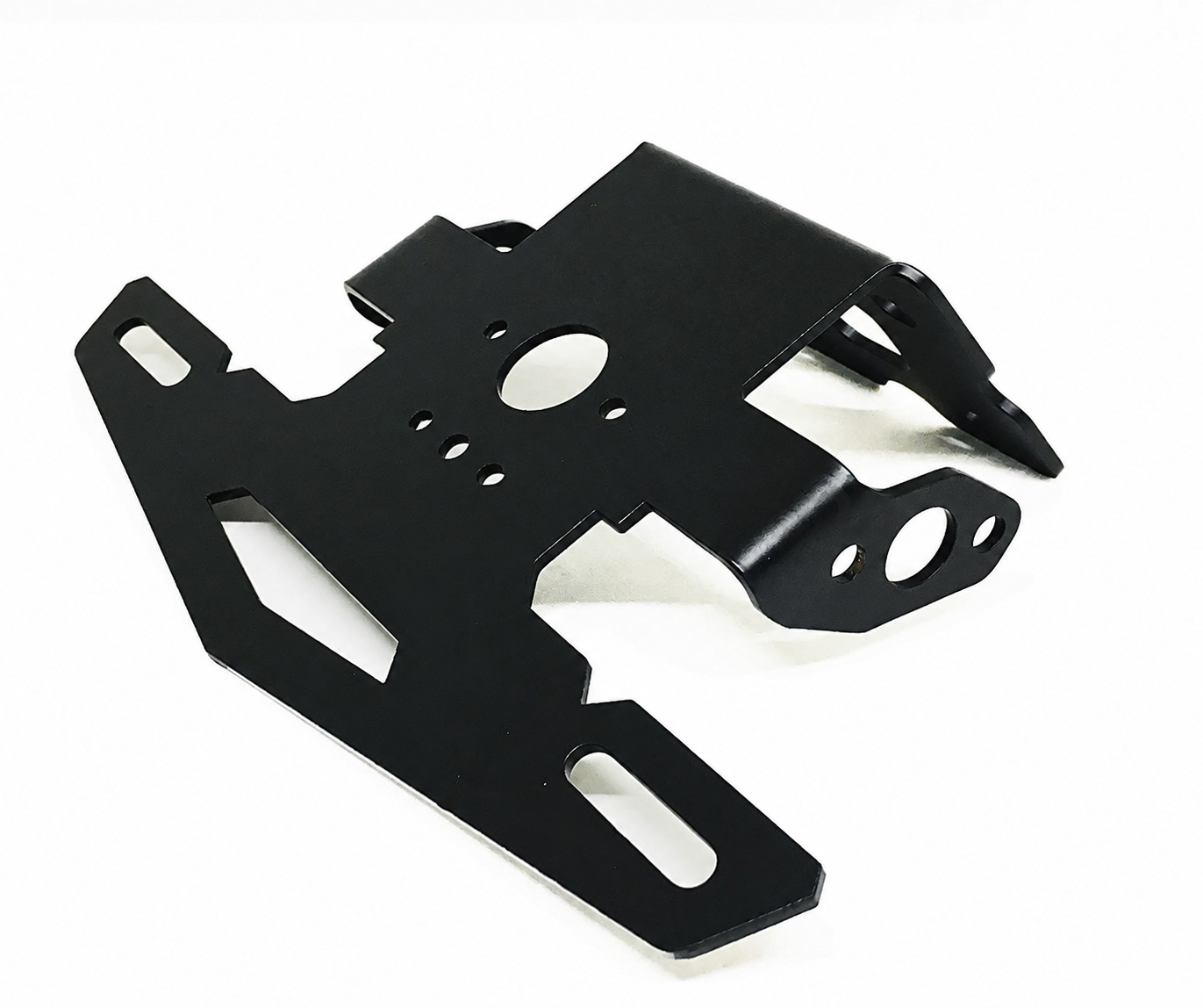 Matte-Black Number-Plate Bracket for Yamaha R15 V2 / V3