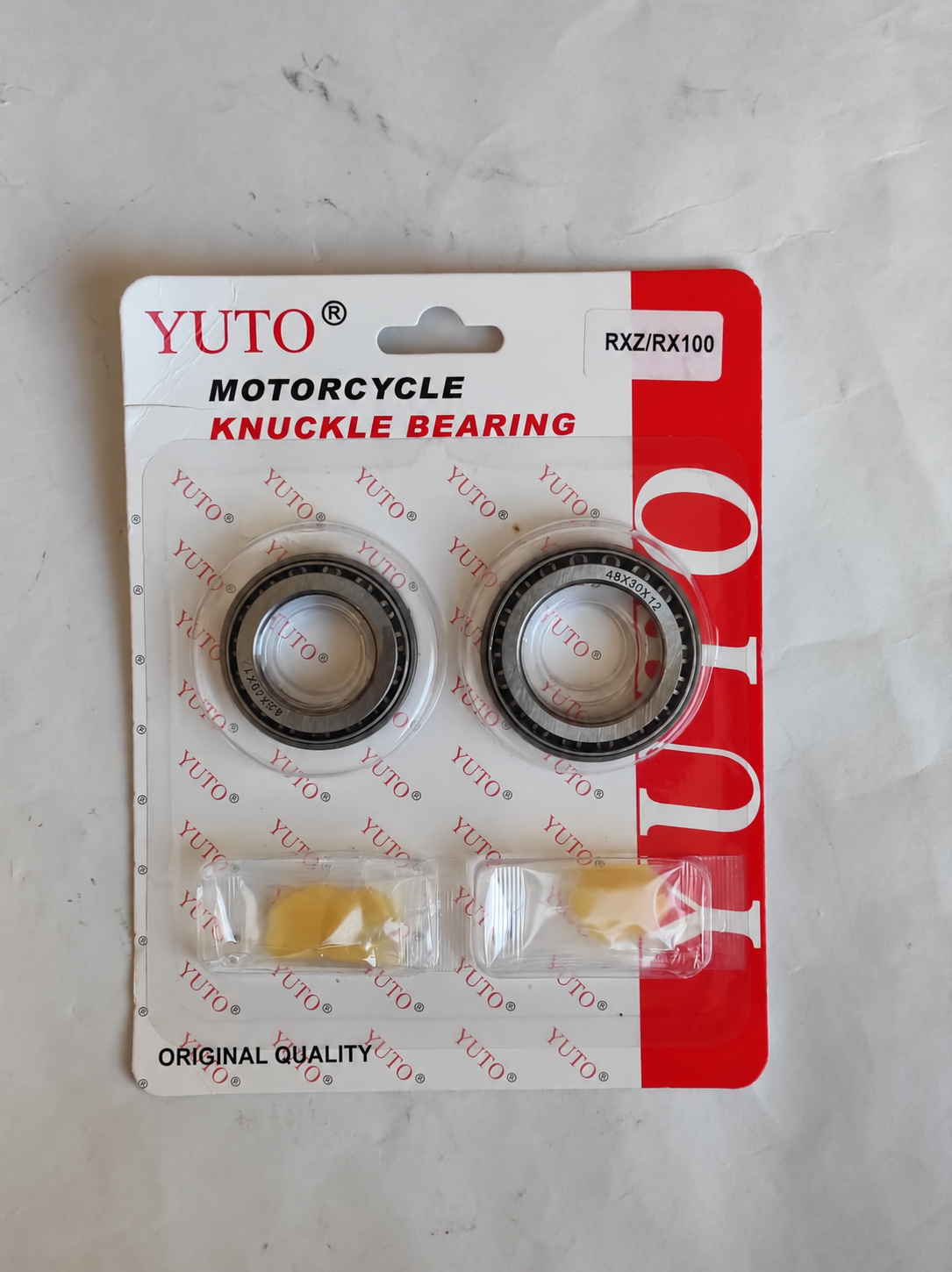 YUTO Fork Cone Bearing Set for Yamaha RX100 / RX135 / RXG / RXZ (48 × 30 × 12 mm)