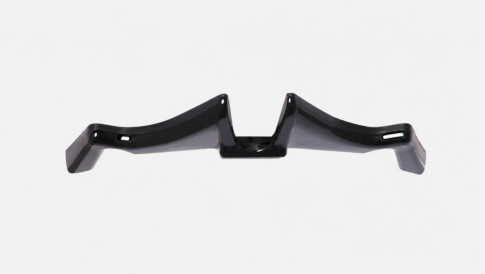 Black Front Winglet for Bajaj Pulsar RS 200 - 1 Piece