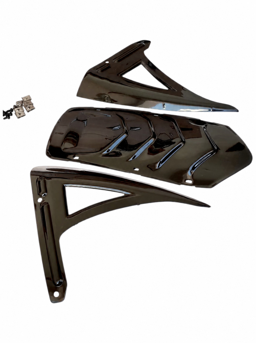 Gloss-Black Rear Mudguard Kit for Yamaha R15 V4