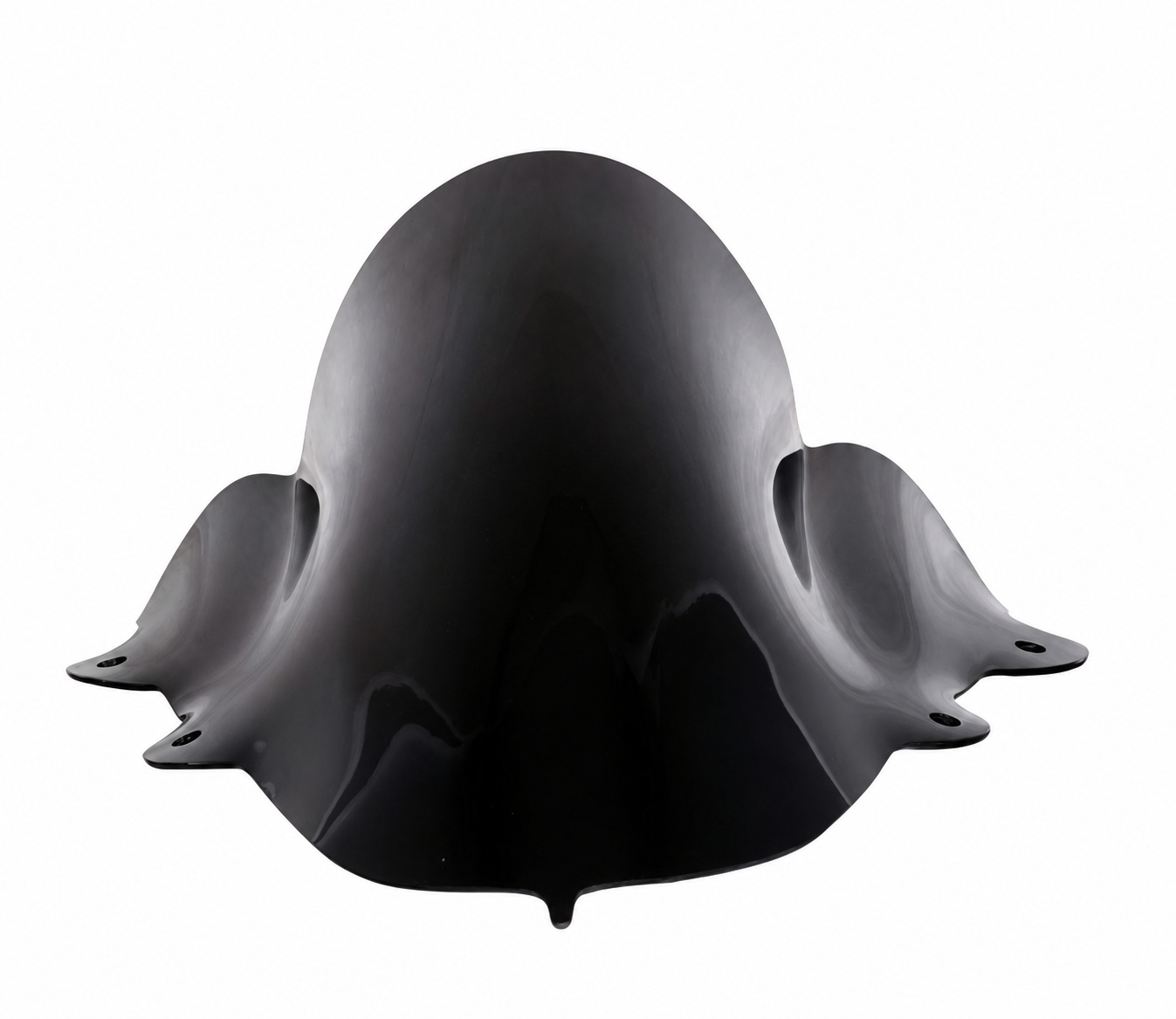 Black Bubble Visor for Yamaha R15 V3