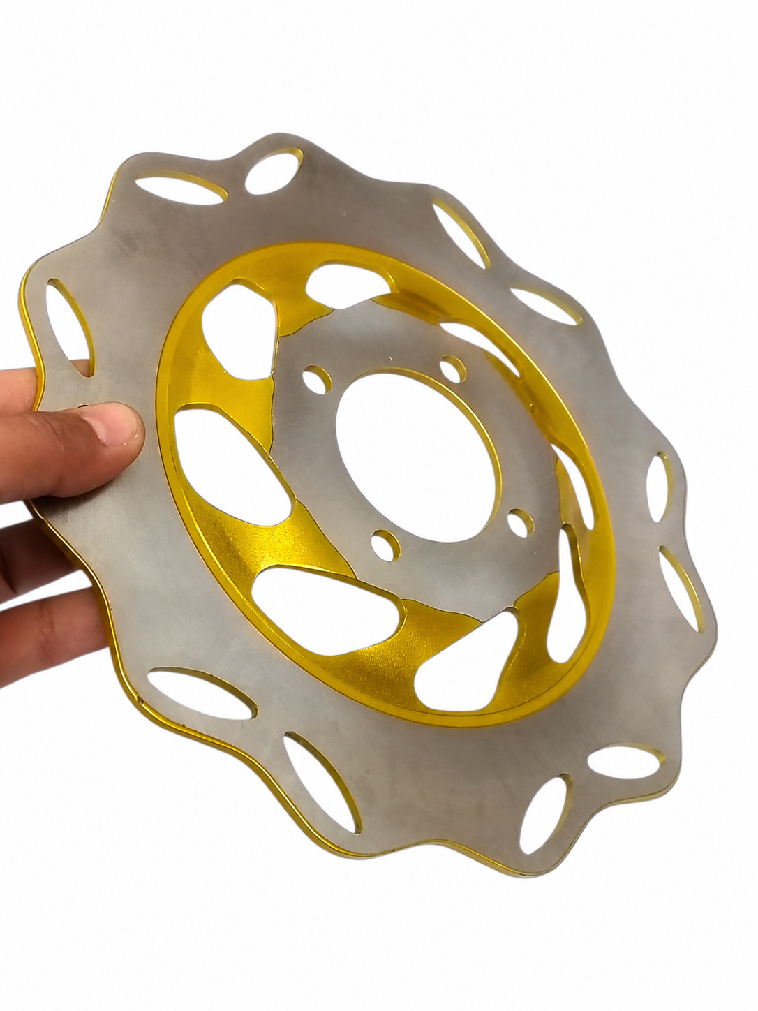 Flower-Design Front Disc Plate for Yamaha RXZ