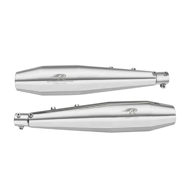 Red Rooster Stellar Exhaust for Interceptor 650 & Continental GT 650 – Performance Slip-On (Polish / Matte / Black) — Black image 8
