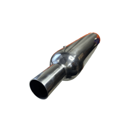 Way2Speed Shooter Performance Exhaust (Gloss Finish) for Royal Enfield Classic 350 / Reborn 350 – Enhanced Throttle & Deep Bass Sound image 2
