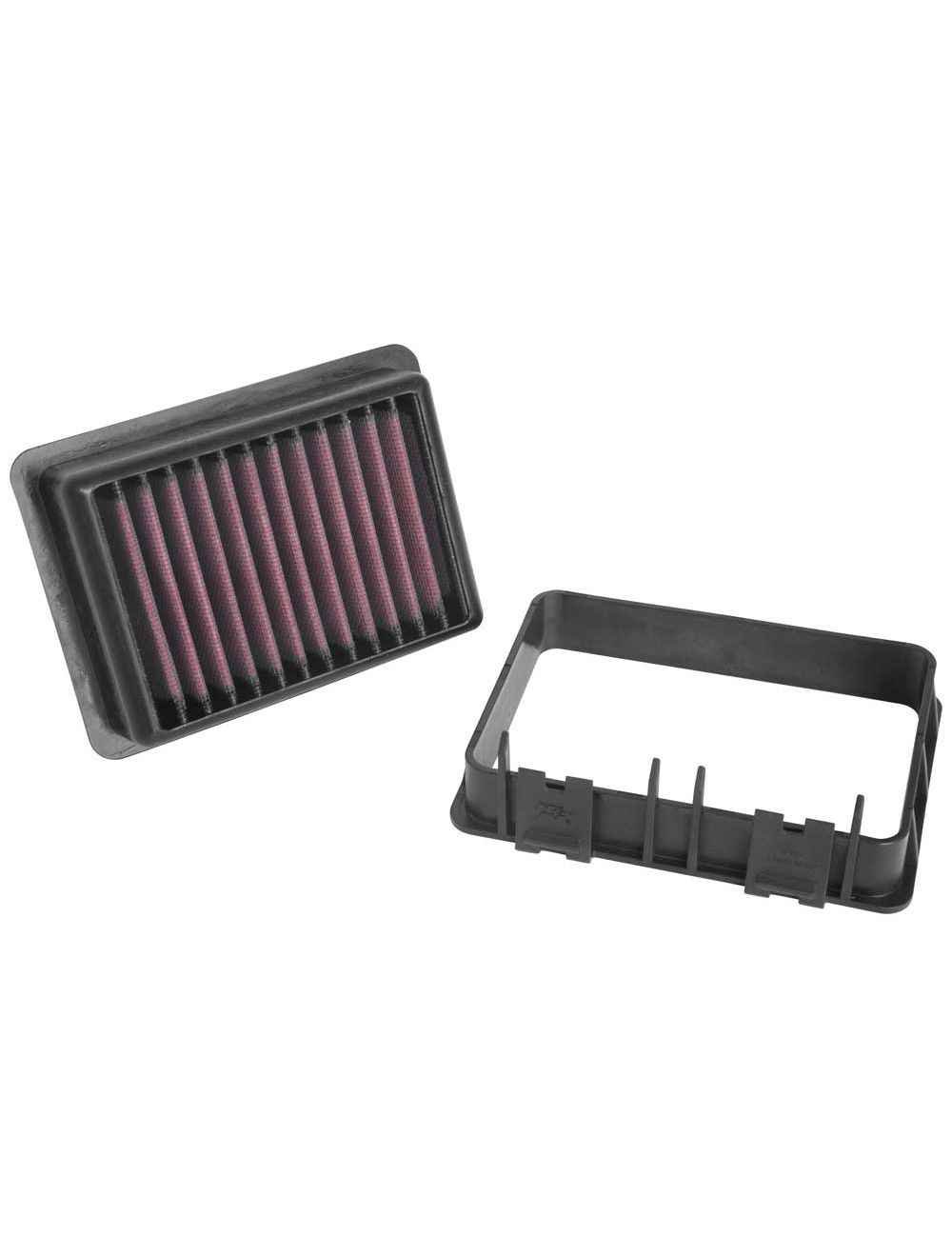 K&N KT-1217 High-Performance Air Filter for Harley-Davidson X440 – Washable Panel Cotton Gauze Replacement Air Intake Filter for Increased Horsepower & Torque image 3