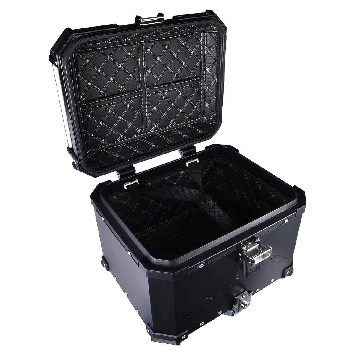 LGP TOP BOX 45L BLACK HIMALAYAN WITH BACKREST image 5